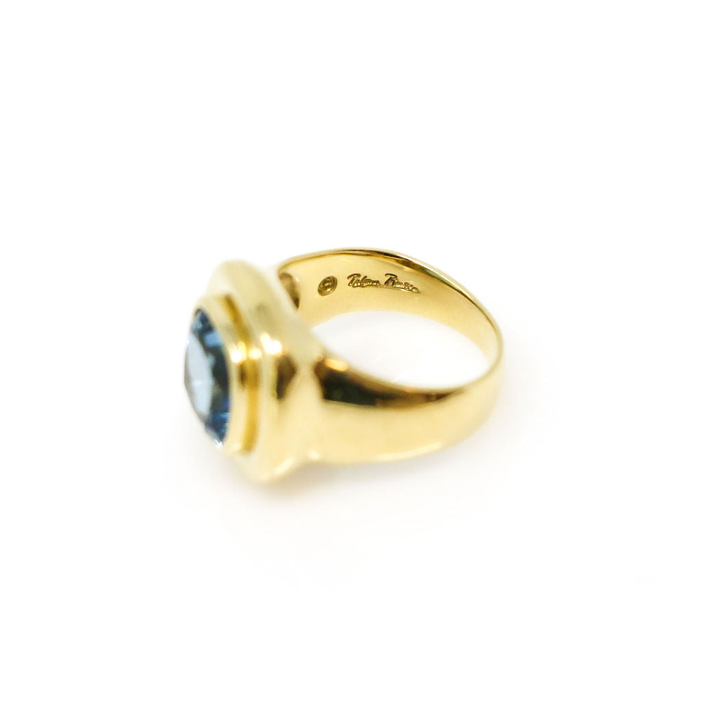 Tiffany & Co. Paloma Picasso Aquamarine Ring